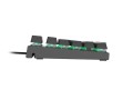 Klawiatura przewodowa Genesis Thor 300 TKL Gaming czarna - 1405298