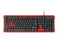 Klawiatura przewodowa Genesis Rhod 110 Gaming czarno-czerwona - 1066216