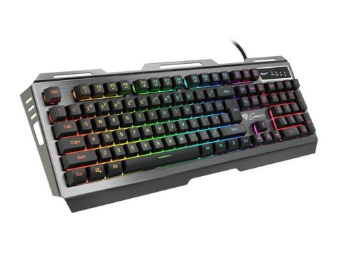 Klawiatura przewodowa Genesis Rhod 420 Gaming podświetlenie RGB - 699721