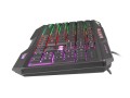 Klawiatura przewodowa Fury Hellfire 2 Gaming podświetlana czarna - 1405335