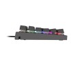Klawiatura przewodowa Genesis Thor 300 Gaming podświetlenie RGB czarna - 1405348
