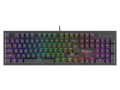 Klawiatura przewodowa Genesis Thor 300 Gaming podświetlenie RGB Outemu Red czarna - 735905