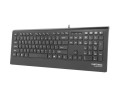 Klawiatura przewodowa Natec Barracuda USB czarna - 1066131