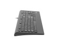 Klawiatura przewodowa Natec Barracuda USB czarna - 1066132