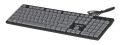 Klawiatura przewodowa Natec Discus 2 multimedialna slim USB czarna - 1066156