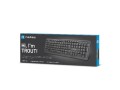 Klawiatura Natec Trout slim przewodowa czarna USB - 1065924