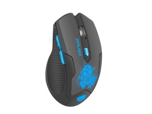 Mysz bezprzewodowa Fury Stalker optyczna Gaming 2000 DPI czarno-niebieska