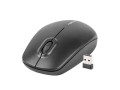 Mysz bezprzewodowa Natec Merlin nano optyczna 2.4GHz 1600 DPI czarna - 1405482