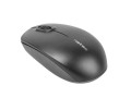 Mysz bezprzewodowa Natec Merlin nano optyczna 2.4GHz 1600 DPI czarna - 1405483