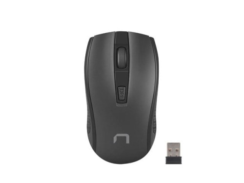 Mysz bezprzewodowa Natec Jay 2 optyczna nano 2.4GHz 1600 DPI czarna - 1066941