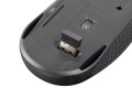 Mysz bezprzewodowa Natec Jay 2 optyczna nano 2.4GHz 1600 DPI czarna - 1066945