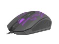 Mysz przewodowa Fury Brawler optyczna Gaming 1600 DPI czarna - 783748