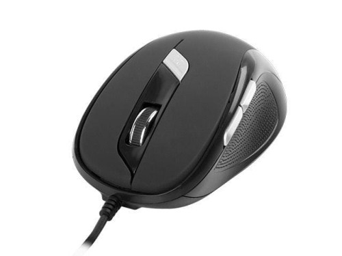 Mysz przewodowa Natec PIGEON optyczna 2400dpi USB czarna - 699768