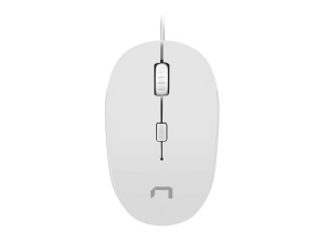 Mysz przewodowa Natec Sparrow optyczna 1200 DPI biała