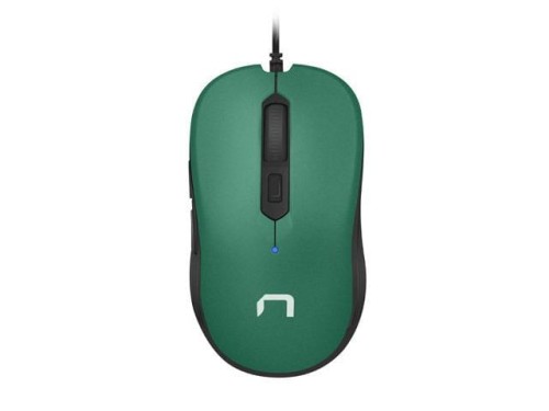 Mysz przewodowa Natec Drake optyczna 3200 DPI zielona - 783786