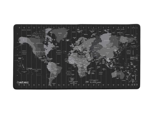 Podkładka pod mysz Natec Time Zone Map Maxi 800x400 - 1012392
