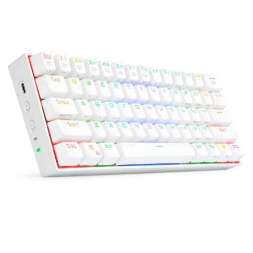 Klawiatura bezprzewodowa Redragon K530 Draconic White Gaming - 1406191