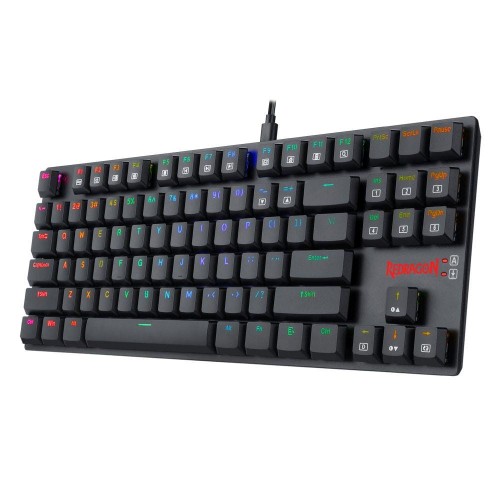 Klawiatura przewodowa Redragon K607 APS TKL Gaming czarny - 1406198