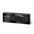 Klawiatura przewodowa SAVIO Tempest RX FULL Outemu BROWN, Gaming, mechaniczna, aluminiowa, podświetlana - 1066207
