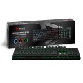 Klawiatura przewodowa SAVIO Tempest RX FULL Outemu BROWN, Gaming, mechaniczna, aluminiowa, podświetlana - 1066208