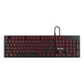 Klawiatura przewodowa SAVIO Tempest RX FULL Outemu RED, Gaming, mechaniczna, aluminiowa, podświetlana - 1066287