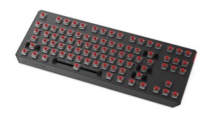 Klawiatura przewodowa SPC Gear GK630K Pudding Tournament Kailh Red RGB Gaming czarna
