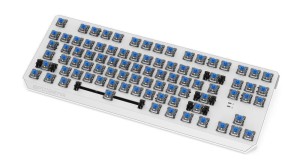 Klawiatura przewodowa SPC Gear GK630K Onyx White Tournament Kailh Blue RGB Gaming biała