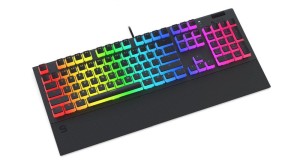 Klawiatura przewodowa SPC Gear GK650K Omnis Kailh Brown RGB Pudding Edition czarna