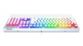 Klawiatura przewodowa SPC Gear GK650K Omnis Kailh Blue RGB Onyx White Pudding Edition biała - 1406386