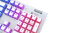 Klawiatura przewodowa SPC Gear GK650K Omnis Kailh Blue RGB Onyx White Pudding Edition biała - 1406387