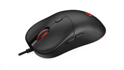 Mysz przewodowa SPC Gear GEM optyczna czarna - 1406456
