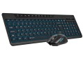 Zestaw bezprzewodowy klawiatura + mysz Tracer Islander RF czarny - 929046
