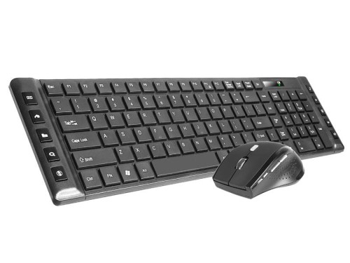 Zestaw bezprzewodowy klawiatura + mysz Tracer Octavia II NANO USB czarny - 783170