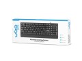 Klawiatura przewodowa UGO Askja K200 multimedialna USB czarna - 1066116