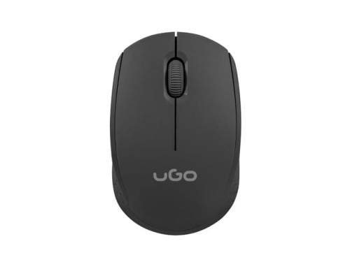 Mysz bezprzewodowa UGO Pico MW100 optyczna 1600 DPI czarna - 1066788