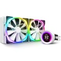Chłodzenie wodne NZXT Kraken Z63  white 280mm LCD podświetlane wentylatory i pompa - 1123365