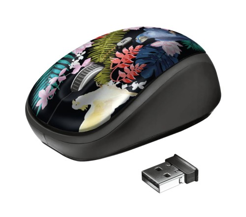 Mysz Trust Yvi Wireless Parrot 23387 (optyczna; 1600 DPI; wielokolorowy) - 1067634