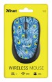 Mysz Trust Yvi Wireless Peacock 23388 (optyczna; 1600 DPI; kolor niebieski) - 784604