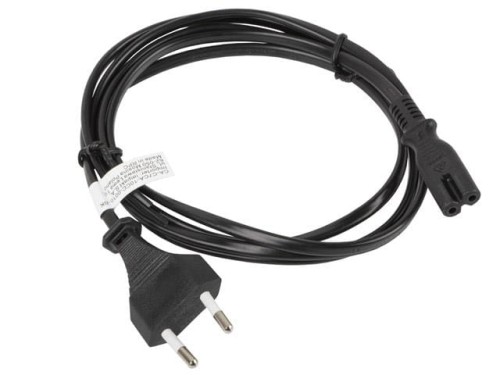 LANBERG KABEL ZASILAJĄCY EURO CEE 7/16 -> C7 1.8M (ÓSEMKA) - 874672