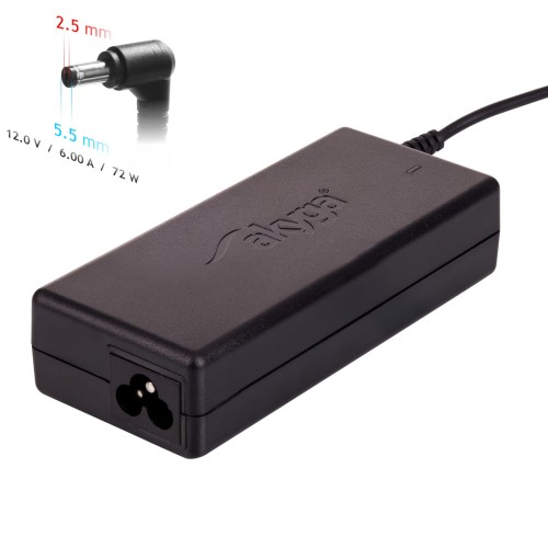 Zasilacz sieciowy Akyga AK-ND-28 do notebooka 12V/6,0A 72W 5.5x2.5 mm - 1409454
