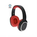 Słuchawki z mikrofonem Rebeltec WAVE bezprzewodowa Bluetooth stereo czarno-czerwone - 1235182