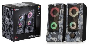 Zestaw głośników komputerowe Trust GXT 606 JAVV RGB 23379 (2.0; kolor czarny)