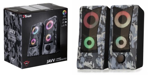 Zestaw głośników komputerowe Trust GXT 606 JAVV RGB 23379 (2.0; kolor czarny) - 1065062