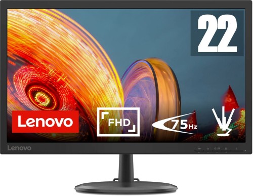 Lenovo C22-25 21.5"FHD 75Hz 200nits HDMI VGA Raven Black - 1194465