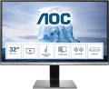 Monitor AOC U3277PWQU (31,5"; MVA; 4K 3840x2160; DisplayPort, HDMI, VGA; kolor czarny) - 1058594