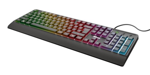 Klawiatura gamingowa TRUST ZIVA Multicolour LED BCK - 1164298