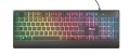 Klawiatura gamingowa TRUST ZIVA Multicolour LED BCK - 1164301