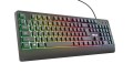 Klawiatura gamingowa TRUST ZIVA Multicolour LED BCK - 1164300