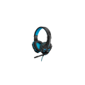 Słuchawki z mikrofonem dla graczy Aula Prime Basic Gaming czarno-niebieskie - 1249611