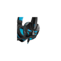 Słuchawki z mikrofonem dla graczy Aula Prime Basic Gaming czarno-niebieskie - 1249614